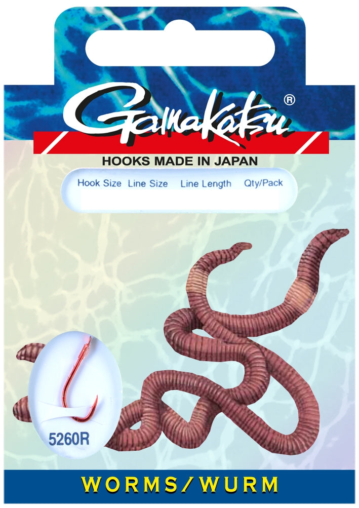 5260R | Worms / Tauwurm Hooks