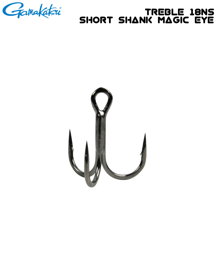 Treble 18NS Short Shank Magic Eye