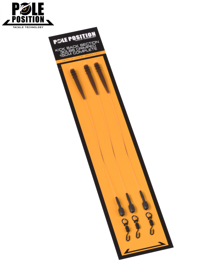Pole Position® Kickback Section 30lbs Crimped 15cm Complete