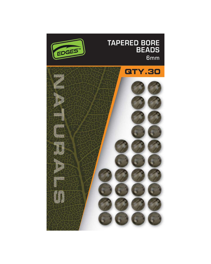 Edges™ Naturals Tapered Bore Beads