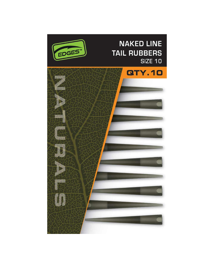 Edges™ Naturals Power Grip Naked Line Tail Rubbers