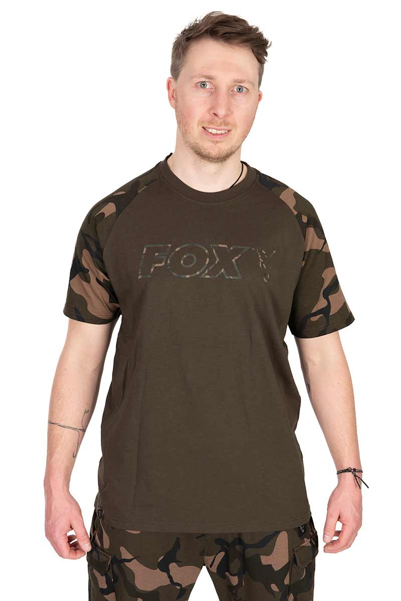 Khaki/Camo Outline T-Shirt