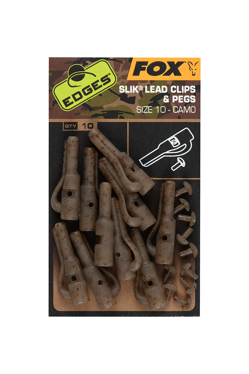 Edges™ Camo Slik Lead Clip & Pegs