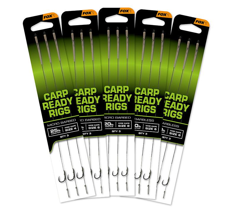 Carp Ready Rigs X3 - Wide Gape