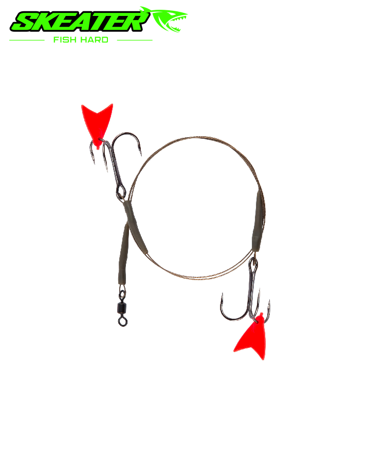 Deadbait Pike Trace 7x7 (Double Hook)