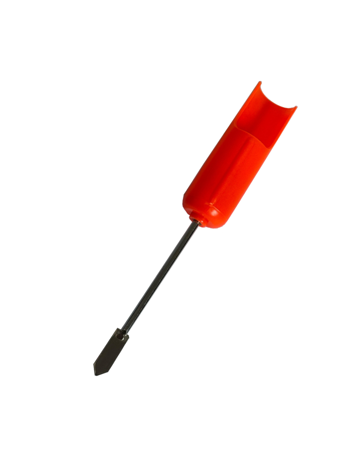 Grundrutenhalter mit Schrauberdspeer