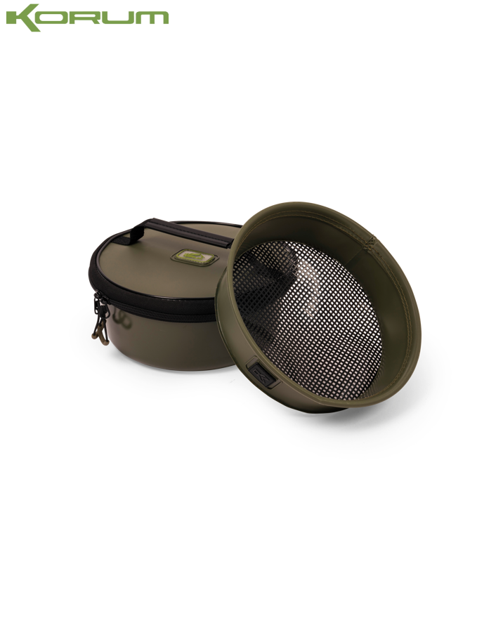 EVA Solid Groundbait Bowl & Riddle