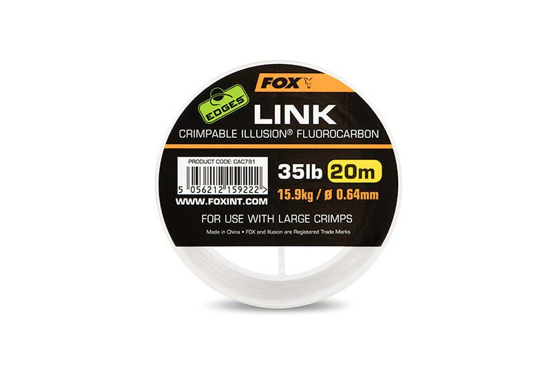 Edges™ Link Crimpable Illusion® Flurocarbon