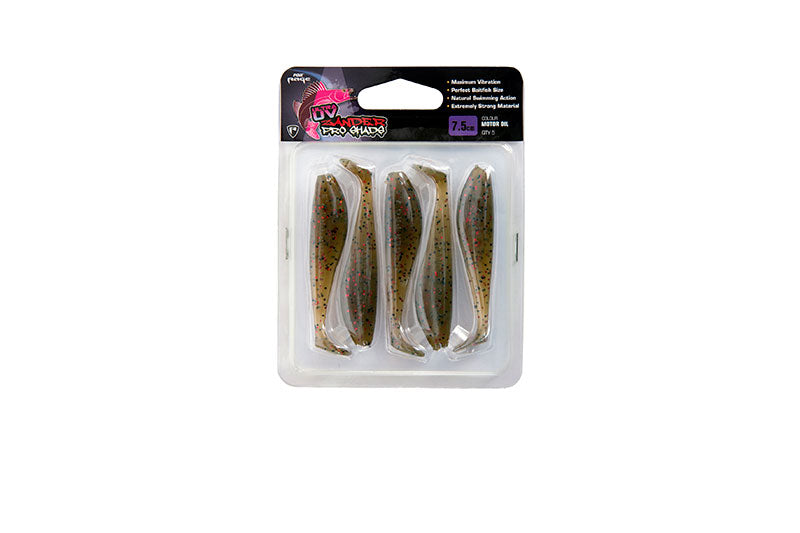 Zander Pro Shad - Single Colour Pack UV