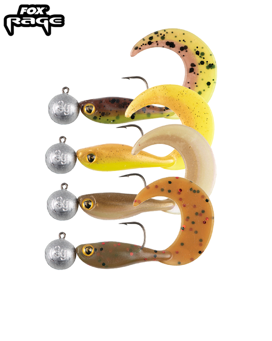 Micro Grub Tail - Loaded Lure Pack UV