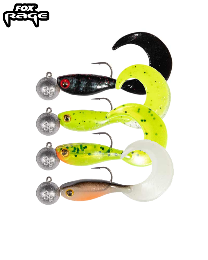 Micro Grub Tail - Loaded Lure Pack UV