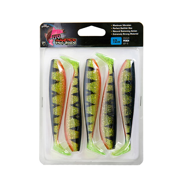 Zander Pro Shad - Single Colour Pack UV