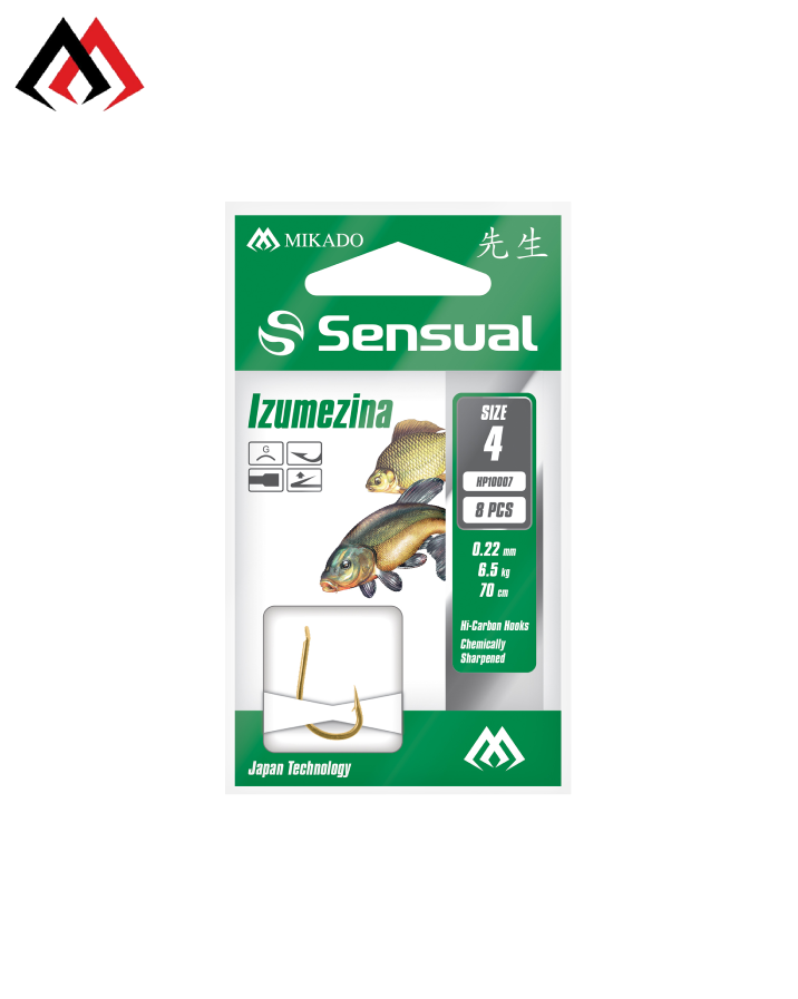 Sensual® Izumezina Snelled Hooks