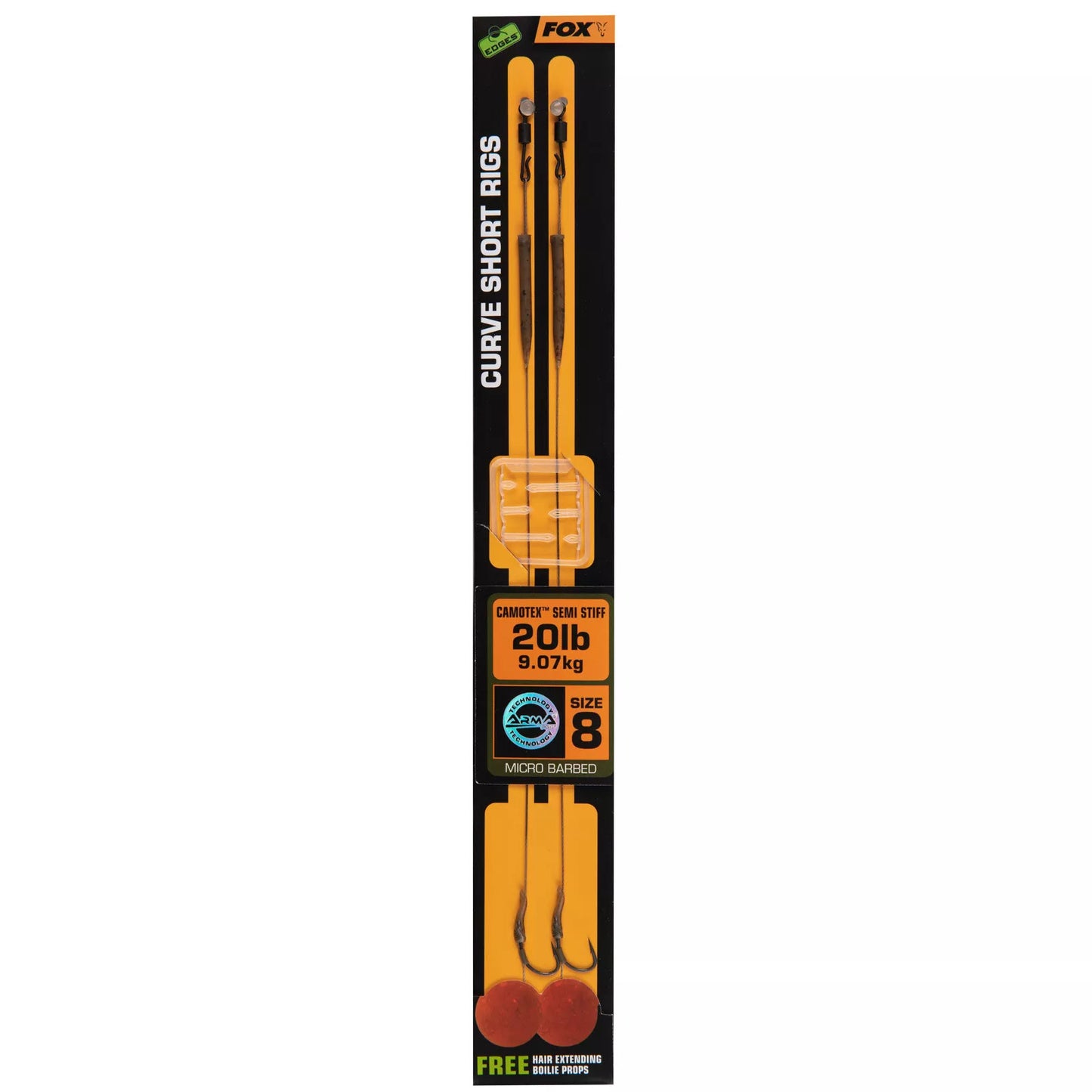 Edges™ Curve Short Camotex Semi Stiff Ready Rigs