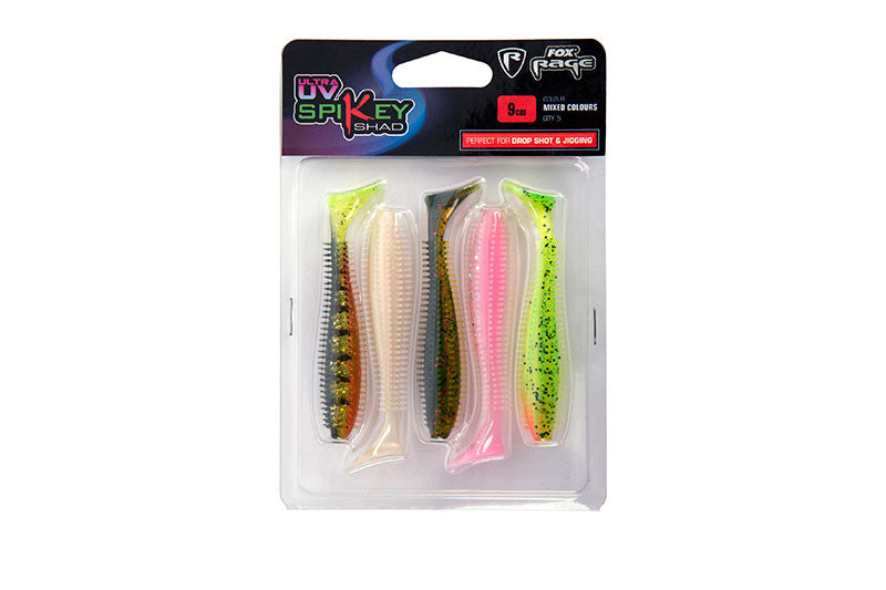 Spikey Shad - Mixed Colour Pack UV