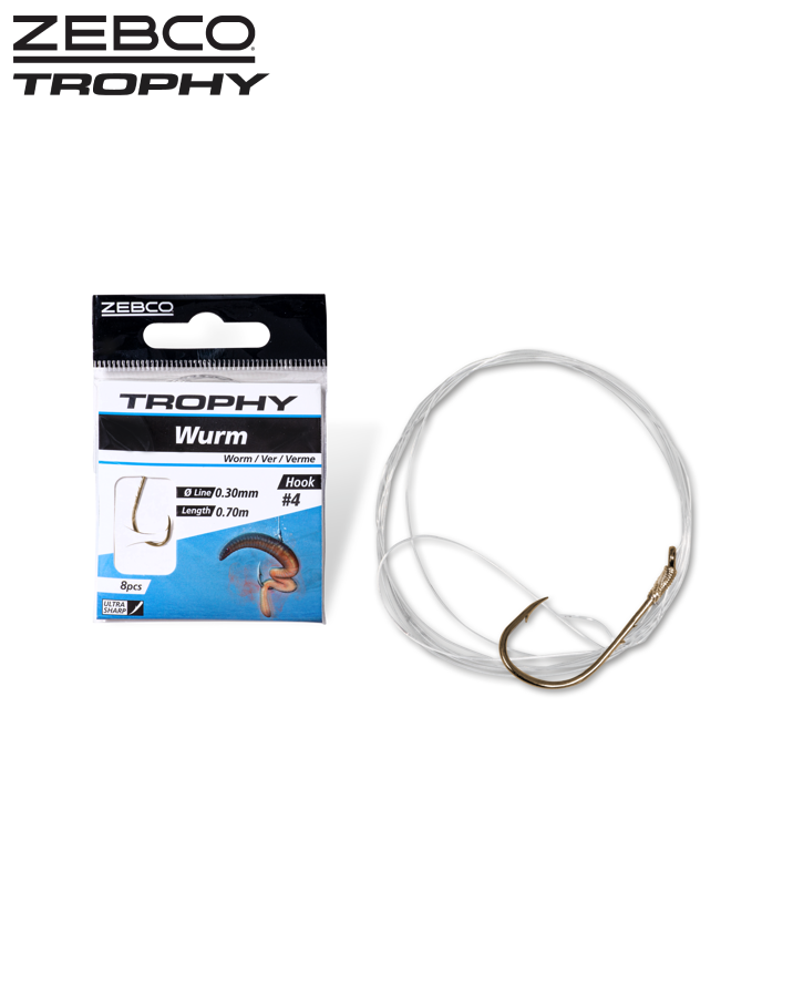 Trophy® Worm Hook to Nylon