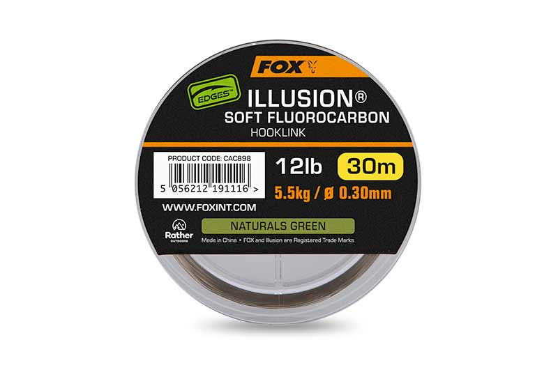 Edges™ Illusion® Soft Fluorocarbon Hooklink