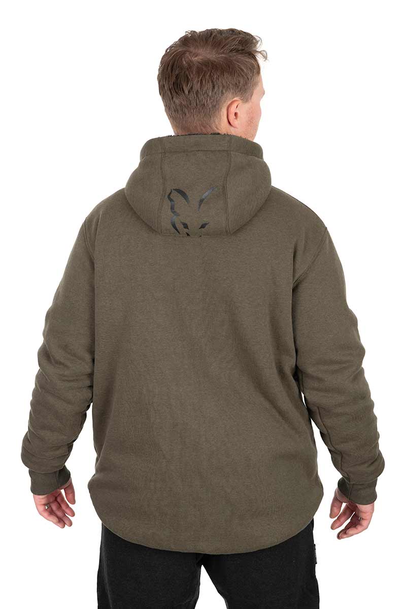 Collection Sherpa Jacket Green & Black