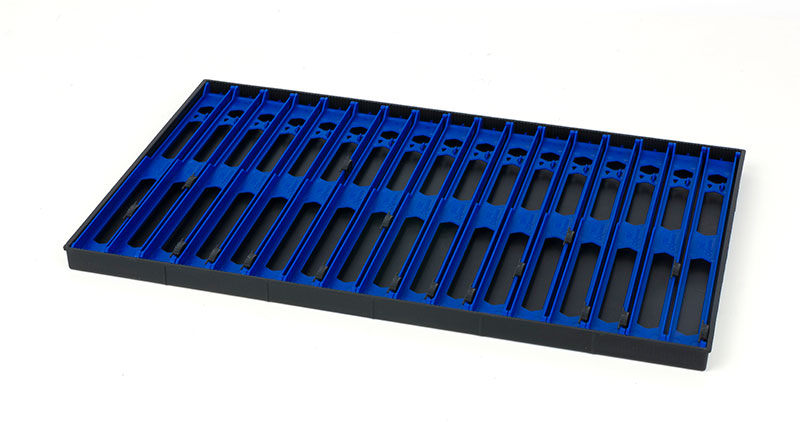 Loaded Pole Winder Trays