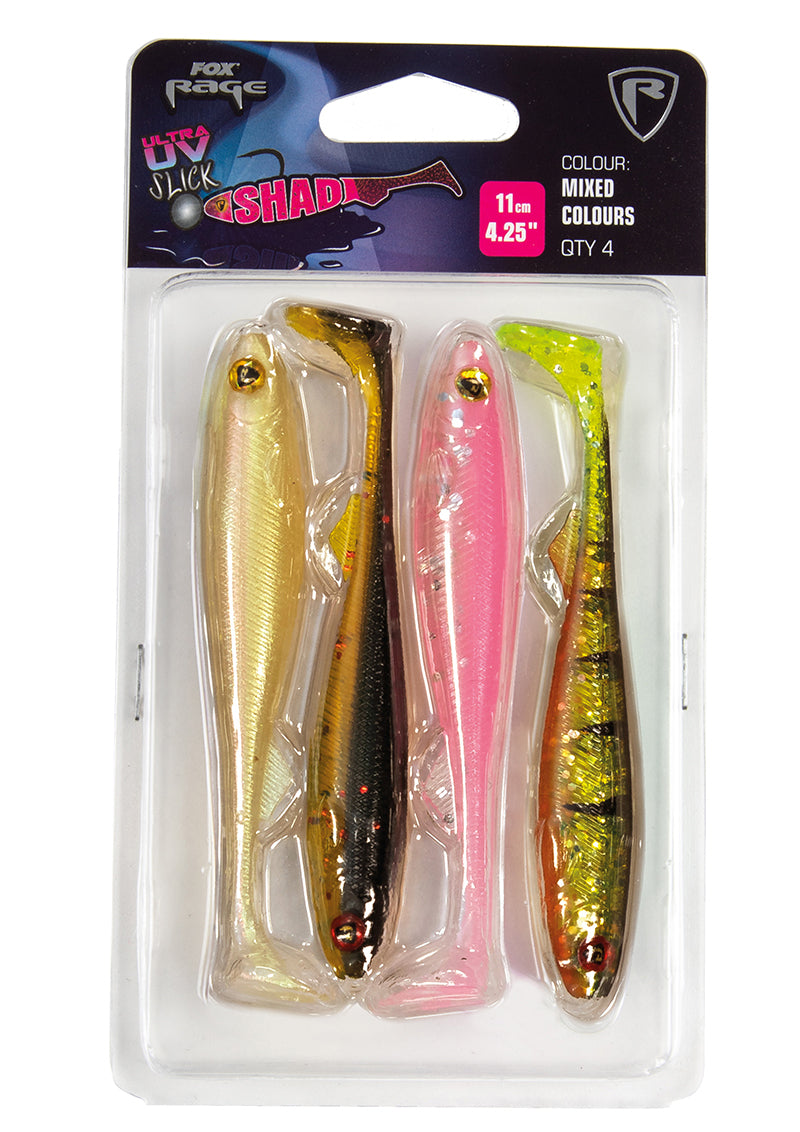 Slick Shad - Mixed Colour Pack UV