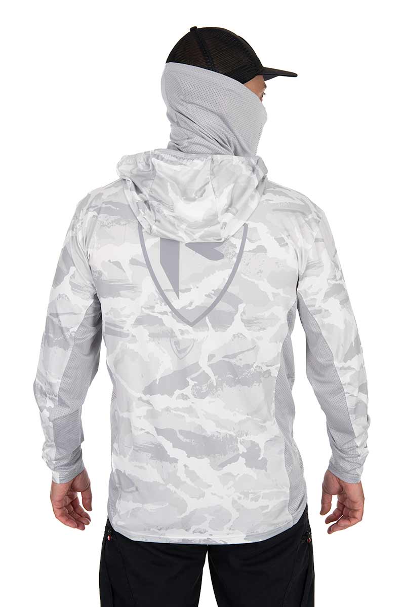 UV Hooded Light Camo Top