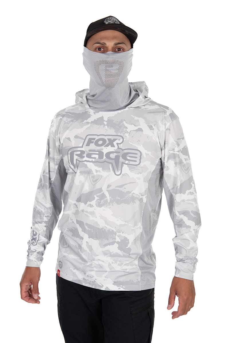 UV Hooded Light Camo Top