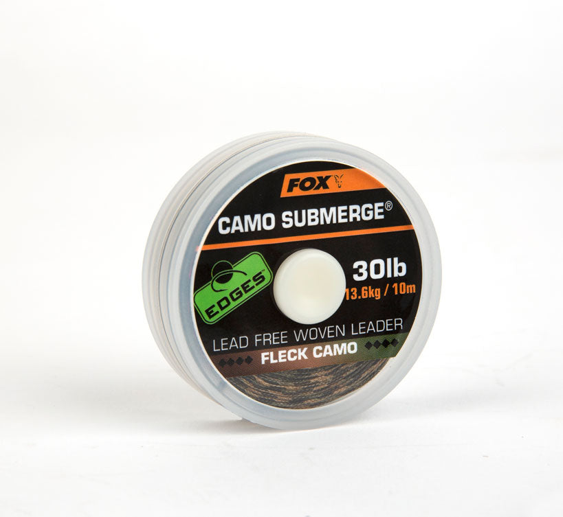 Edges™ Submerge® Fleck Camo Lead Free Woven Leader