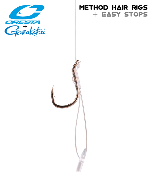 Method Hair Rigs with Easy Stops