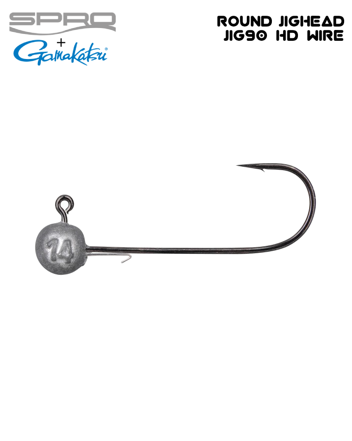 Gamakatsu® Round Jighead - Jig 90 HD Wire