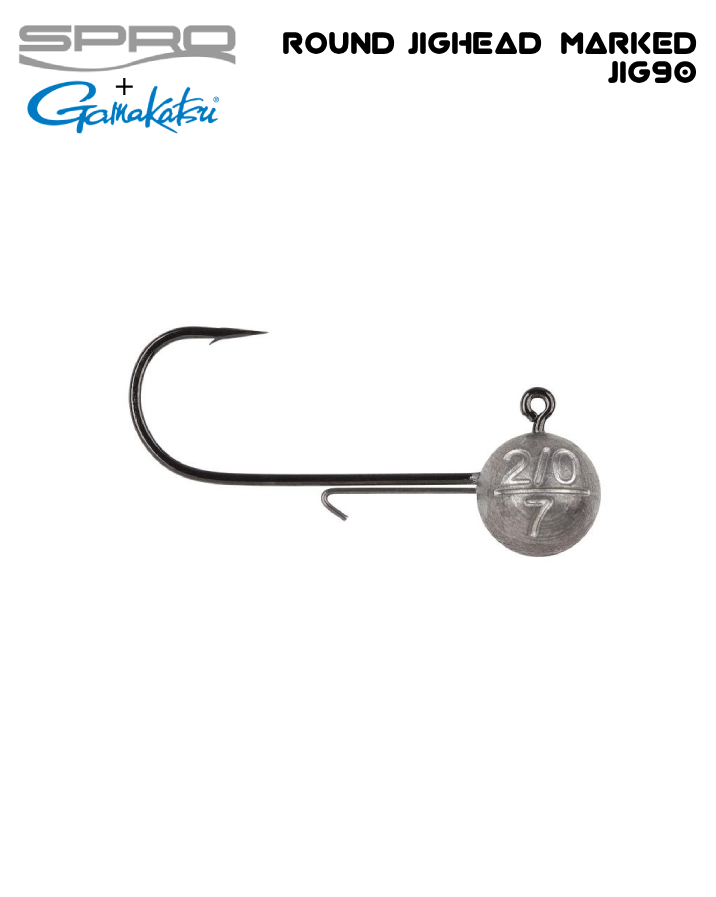 Gamakatsu® Round Jighead Marked - Jig 90