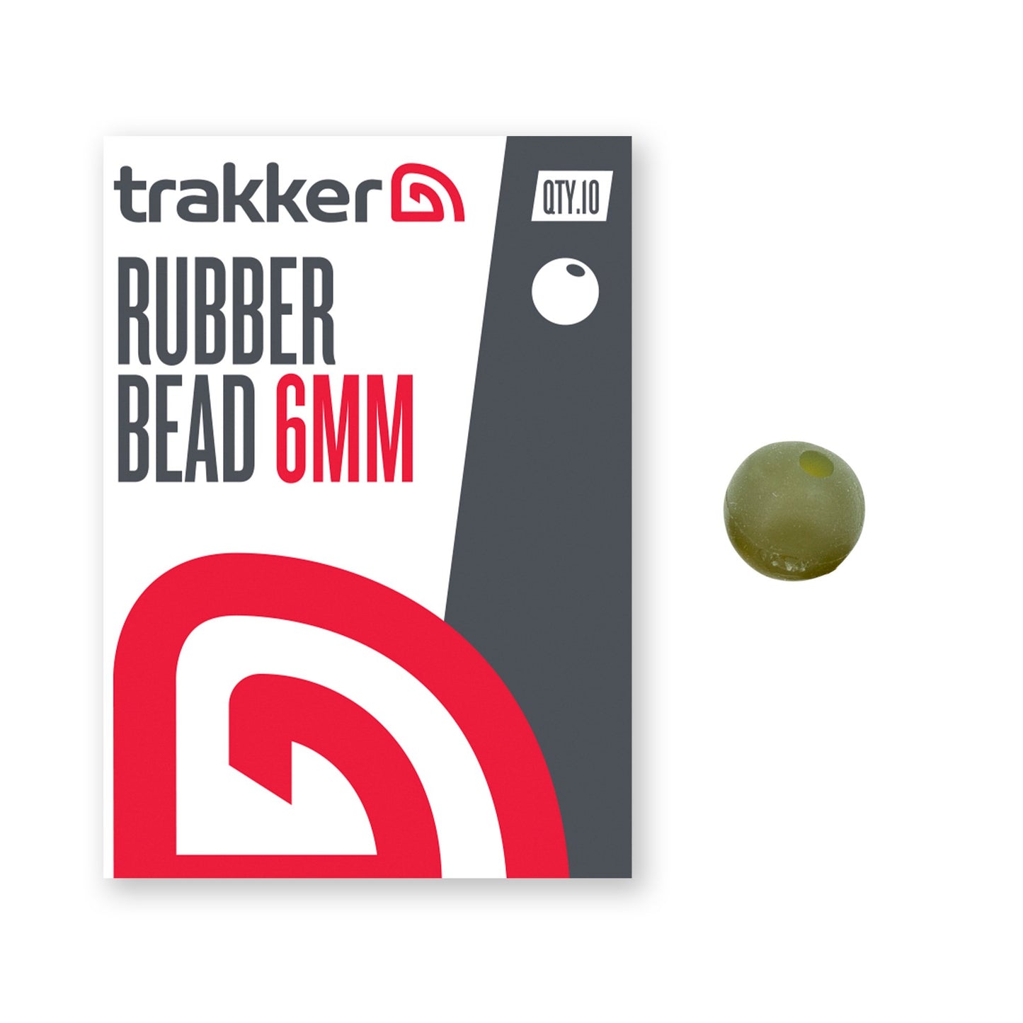 Rubber Bead - 6mm