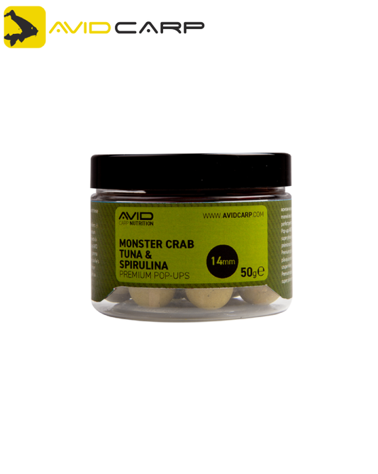 Monster Crab,Tuna & Spirulina Pop-Ups