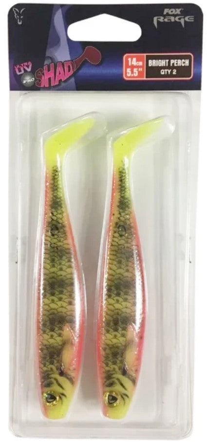 Fox Rage Pro Shad Single Colour Packs UV