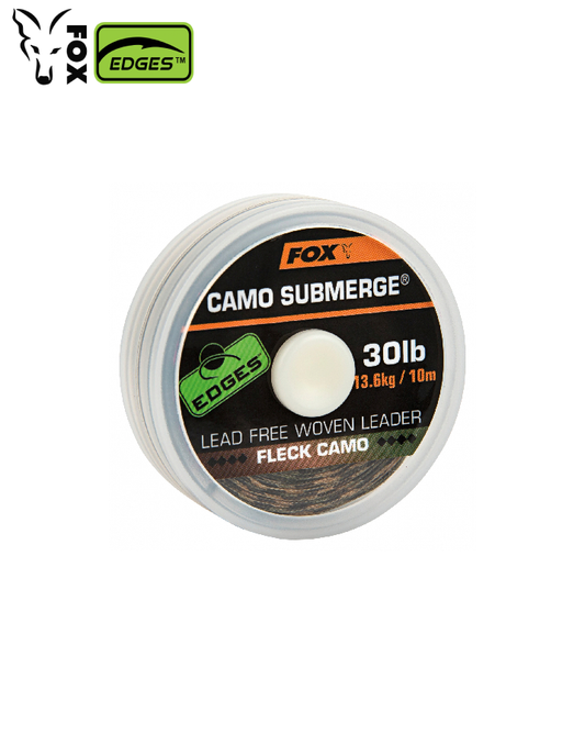 Edges™ Submerge® Fleck Camo Lead Free Woven Leader