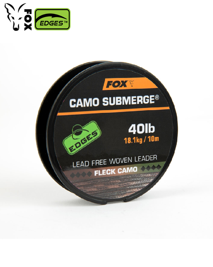 Edges™ Submerge® Fleck Camo Lead Free Woven Leader