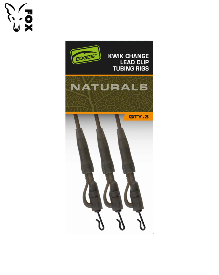 Edges™ Naturals Kwik Change Leadclip Tubing Rigs