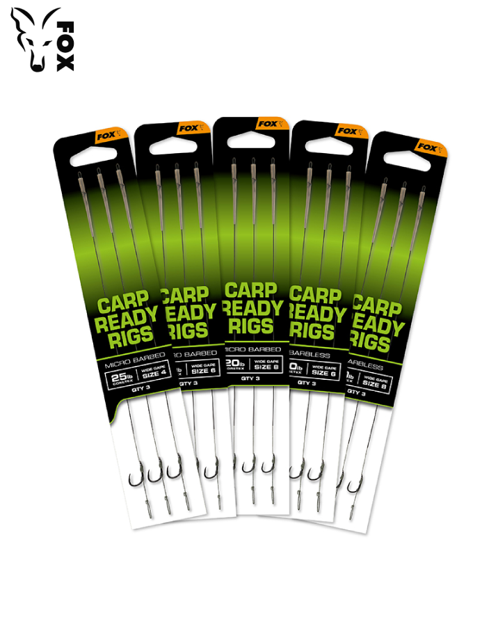 Carp Ready Rigs X3 - Wide Gape