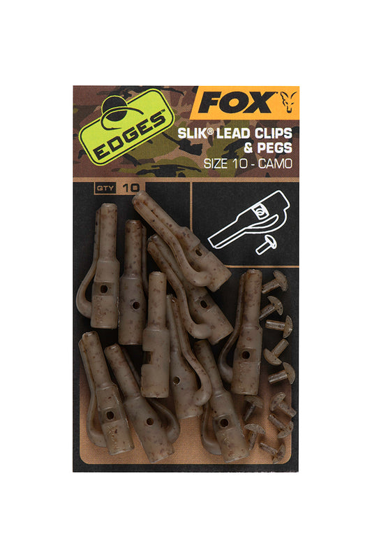 Edges™ Camo Slik Lead Clip & Pegs