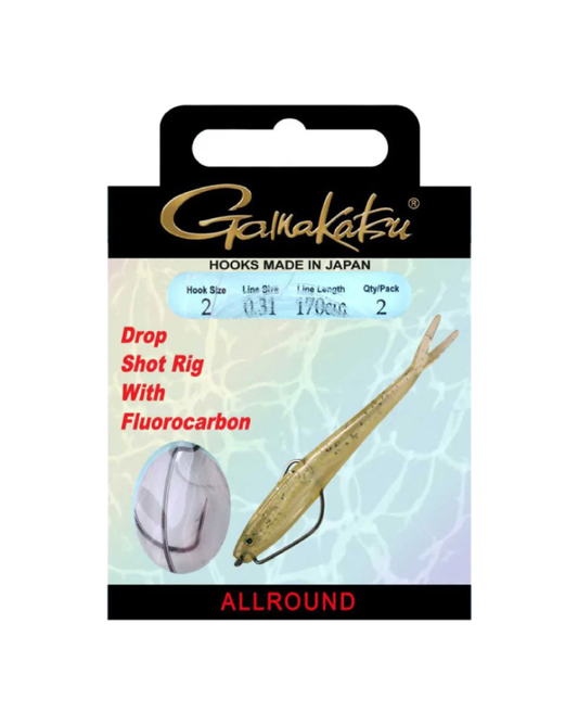 Dropshot Rig with Fluorocarbon