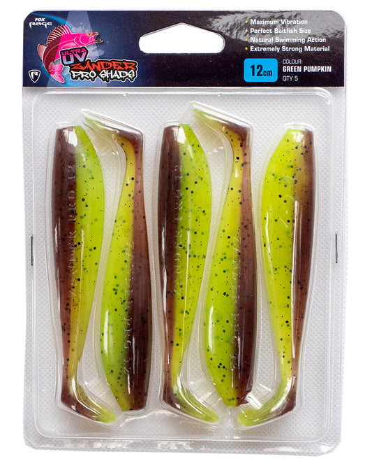 Zander Pro Shad - Single Colour Pack UV