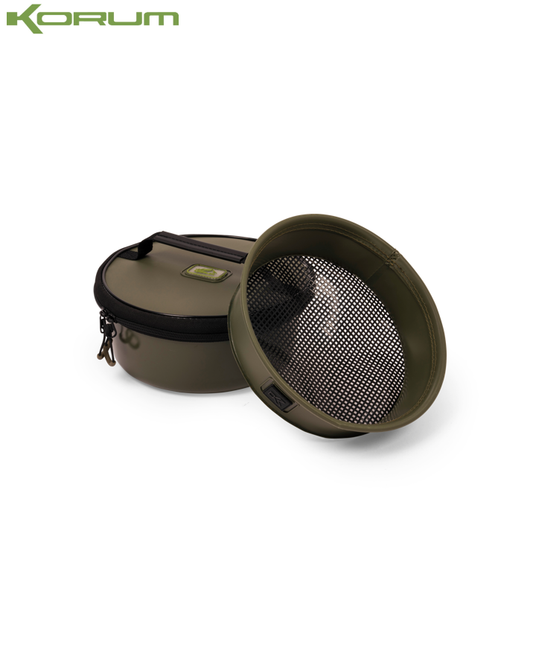 EVA Solid Groundbait Bowl & Riddle