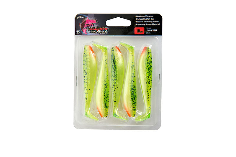 Fox Rage Zander Pro Shad Single Colour Packs UV