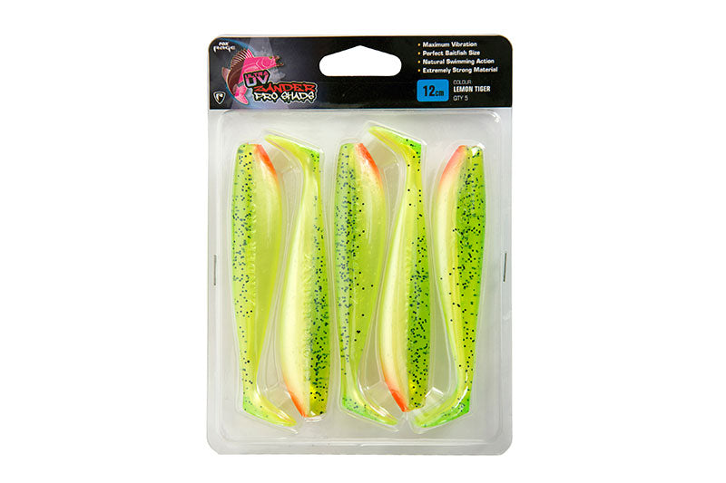 Fox Rage Zander Pro Shad Single Colour Packs UV