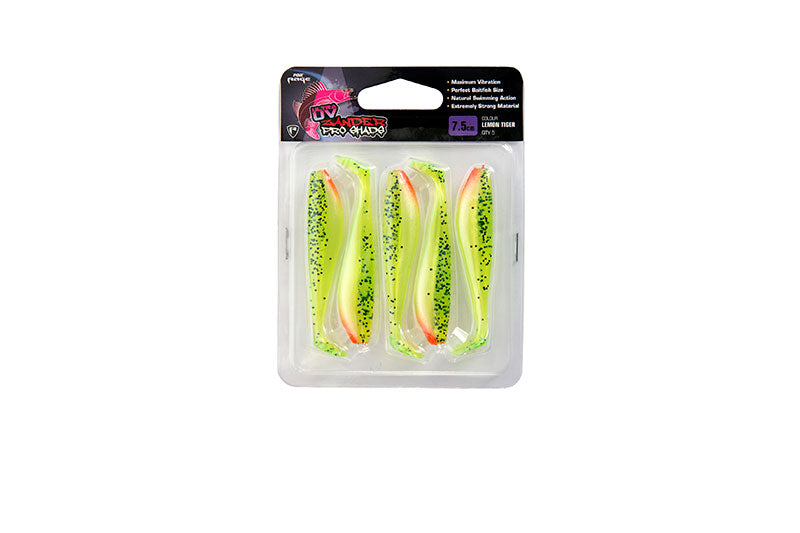 Fox Rage Zander Pro Shad Single Colour Packs UV