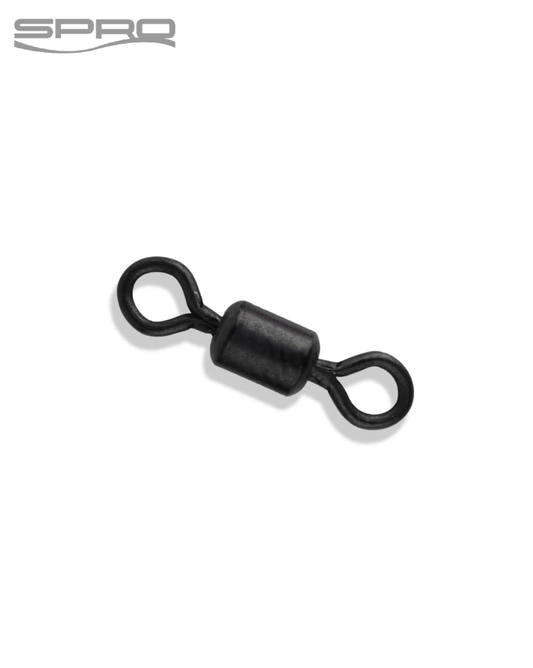 Matte Black Rolling Swivel