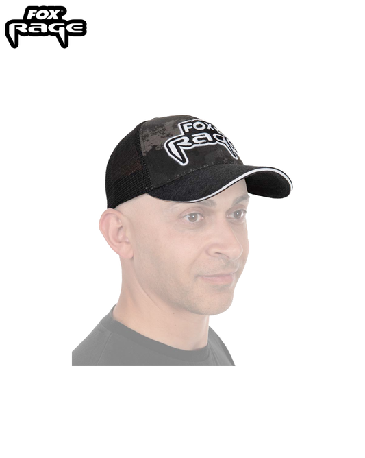 Embroided Camo Trucker Cap