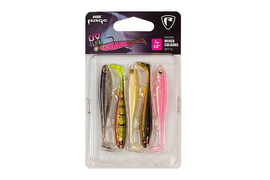 Slick Shad - Mixed Colour Pack UV