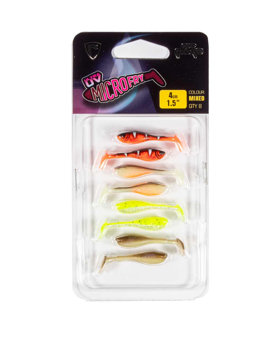 Mini Fry Mixed Colour Lure Pack