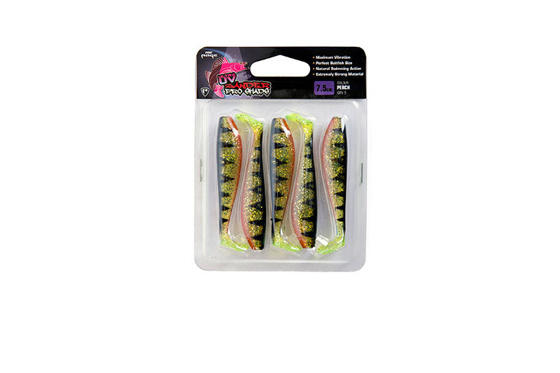 Fox Rage Zander Pro Shad Single Colour Packs UV