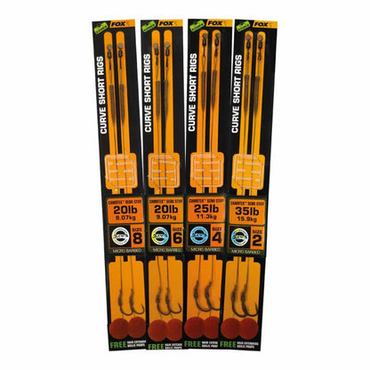 Edges™ Curve Short Camotex Semi Stiff Ready Rigs